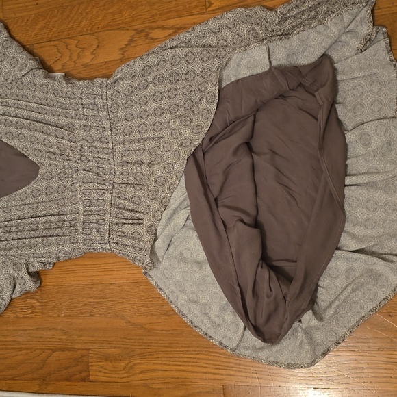 REWIND BRAND WOMENS JUNIOR GREEN SUMMER V-NECKLINE LINED DRESS SIZE SMALL - Picture 15 of 16